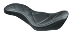 Mustang, Super Tripper-Sitzbank, schwarzes Carbon-Design